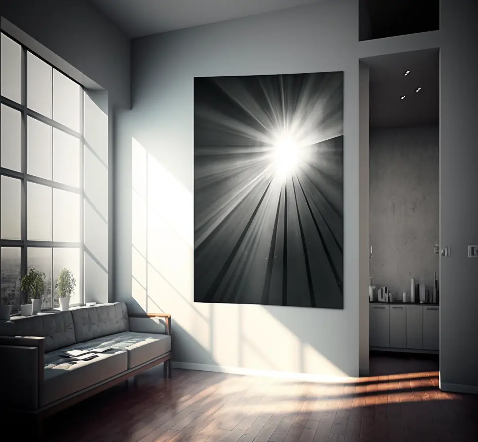 Jak zaoszczędzić na ogrzewaniu domu - słońce ogrzewające pomieszczenie