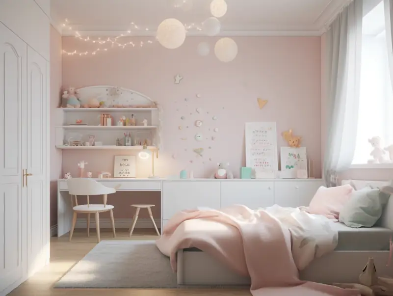 Pastelowy pokój dla dziewczynki i chłopca – pokoik dziecięcy w pastelowych kolorach